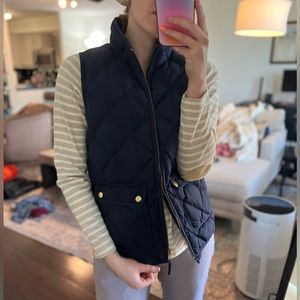 J Crew Vest Navy